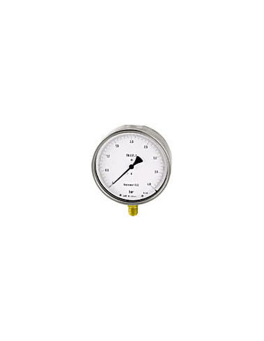 Manowakuometr kontrolny G1/2R, 160mm, -1/ 0,6bar, CN | Przyrządy Pomiarowe | Eshop Dopak | Wszystko dla Przemysłu