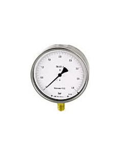 Manowakuometr kontrolny G1/2R, 160mm, -1/ 1,5bar, CN | Przyrządy Pomiarowe | Eshop Dopak | Wszystko dla Przemysłu