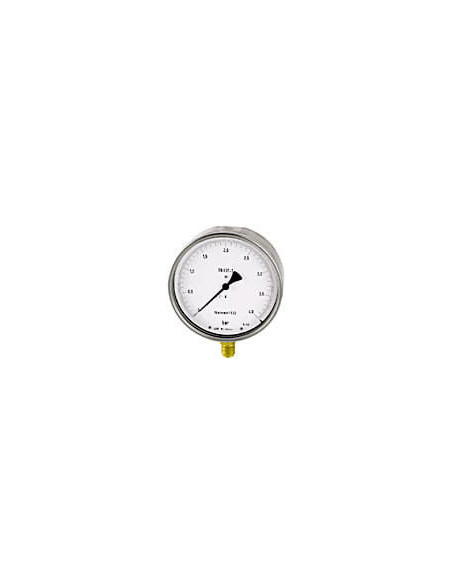 Manowakuometr kontrolny G1/2R, 160mm, -1/ 1,5bar, CN | Przyrządy Pomiarowe | Eshop Dopak | Wszystko dla Przemysłu