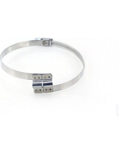 Opaska zaciskowa ślimakowa, mostkowa, prawa 245-265 mm, szerokość 12 mm, stal W2 | Pneumatyka | Eshop Dopak | Wszystko dla Przem