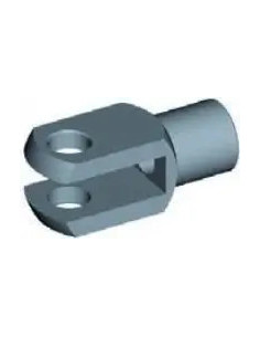 Mocowanie sprężyny gazowej z gwintem M14 widełki fi 14 mm, długość robocza 56 mm | Mechanika Przemysłowa | Sklep Eshop Dopak
