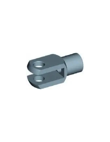 Mocowanie sprężyny gazowej z gwintem M14 widełki fi 14 mm, długość robocza 56 mm | Mechanika Przemysłowa | Sklep Eshop Dopak