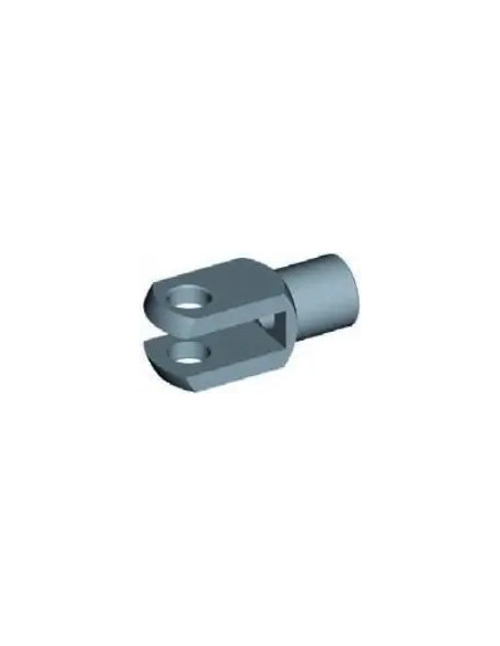 Mocowanie sprężyny gazowej z gwintem M14 widełki fi 14 mm, długość robocza 56 mm | Mechanika Przemysłowa | Sklep Eshop Dopak