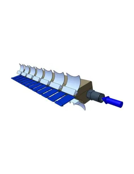 Nóż powietrzny prosty G 1/4, 300 mm, 0,08 mm, aluminium | Pneumatyka | Eshop Dopak | Wszystko dla Przemysłu