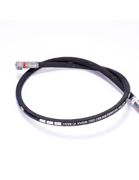 Wąż wysokociśnieniowy z 2 stalowymi oplotami,5/16" max WP420Bar,120cmSEL | Hydraulika | Eshop Dopak | Wszystko dla Przemysłu