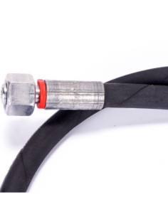 Wąż wysokociśnieniowy z 2 stalowymi oplotami,5/16" max WP420Bar,120cmSEL | Hydraulika | Eshop Dopak | Wszystko dla Przemysłu 2