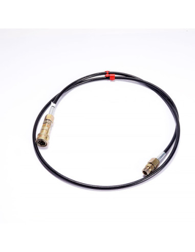 Wąż w oplocie ze szybkozłączem i przyłączem M15,1,75m | Hydraulika | Eshop Dopak | Wszystko dla Przemysłu