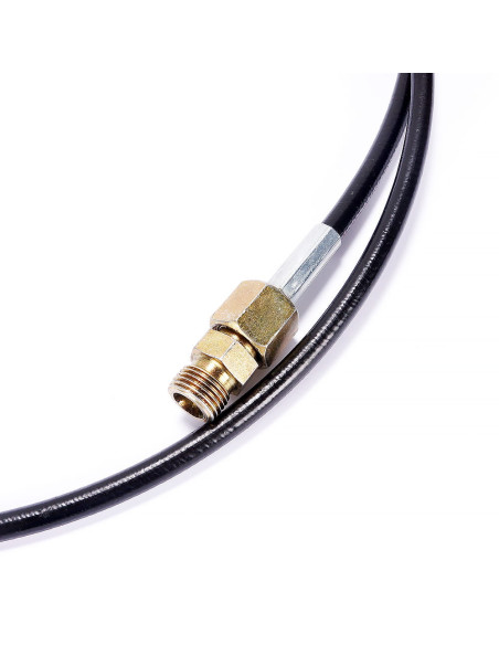 Wąż w oplocie ze szybkozłączem i przyłączem M15,1,75m | Hydraulika | Eshop Dopak | Wszystko dla Przemysłu