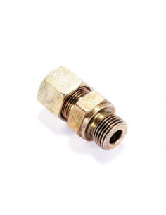 Nypel żółty M22x1/2 z nakrętką, pod rurkę 14 | Hydraulika | Eshop Dopak | Wszystko dla Przemysłu