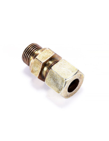 Nypel żółty M22x1/2 z nakrętką, pod rurkę 14 | Hydraulika | Eshop Dopak | Wszystko dla Przemysłu
