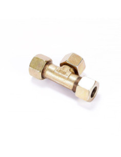 Przyłącze trójnikowe M24 żółte, pod rurkę 16 | Hydraulika | Eshop Dopak | Wszystko dla Przemysłu 2
