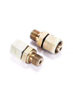 Przyłącze proste do hydrauliki siłłowej, 1/4"x3/8" żółte | Hydraulika | Eshop Dopak | Wszystko dla Przemysłu