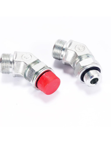 Nypel do hydrauliki  siłowej, 45stopni M20x3/8" | Hydraulika | Eshop Dopak | Wszystko dla Przemysłu
