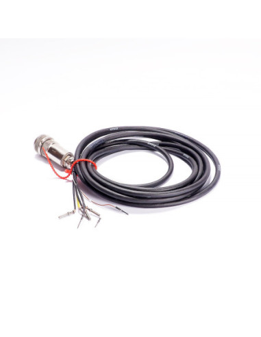 Kabel 7 żyły-5xfi2mm, 2xfi1mm z gniazdem przemysłowym 8 pol,4,5m | Przewody i Złącza | Eshop Dopak | Wszystko dla Przemysłu