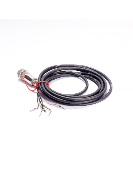 Kabel 7 żyły-5xfi2mm, 2xfi1mm z gniazdem przemysłowym 8 pol,4,5m | Przewody i Złącza | Eshop Dopak | Wszystko dla Przemysłu