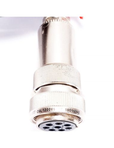 Kabel 7 żyły-5xfi2mm, 2xfi1mm z gniazdem przemysłowym 8 pol,4,5m | Przewody i Złącza | Eshop Dopak | Wszystko dla Przemysłu