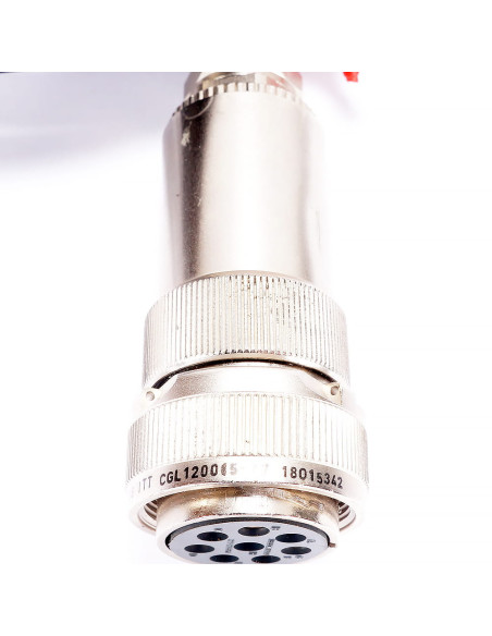 Kabel 7 żyły-5xfi2mm, 2xfi1mm z gniazdem przemysłowym 8 pol,4,5m | Przewody i Złącza | Eshop Dopak | Wszystko dla Przemysłu