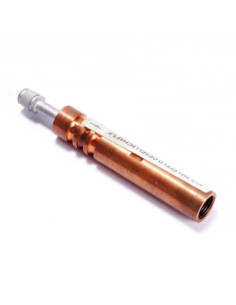 Stempel odciskowy stalowo-mosiężny fi20x107mm,gwint wewnętrzny M16 | Mechanika Przemysłowa | Sklep Eshop Dopak