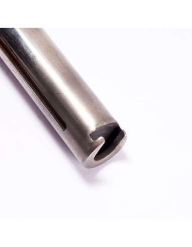 Wał stalowy fi18x213mm,mocowanie czop/U gniazdo z rowkiem wpustowym 3x2x127mm | Automatyka | Eshop Dopak | Wszystko dla Przemysł
