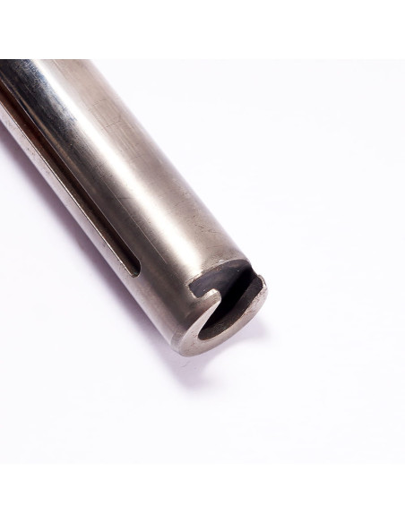 Wał stalowy fi18x213mm,mocowanie czop/U gniazdo z rowkiem wpustowym 3x2x127mm | Automatyka | Eshop Dopak | Wszystko dla Przemysł