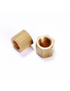 Nakrętka mosiężna 1/4" gwint lewy | Mechanika Przemysłowa | Sklep Eshop Dopak