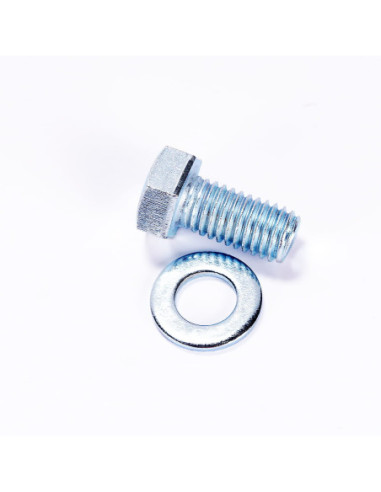 Śruba 1/2"x25, łeb sześciokątny,kl 8.8, z podkładką,ocynk | Mechanika Przemysłowa | Sklep Eshop Dopak
