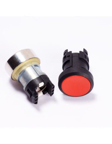 Przycisk sterowniczy fi24 z powrotem czerwony | Elektryka | Eshop Dopak | Wszystko dla Przemysłu