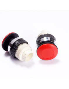 Przycisk zatrzymania awaryjnego RS PRO grzybkowy fi37mm wkręcany M30 czerwony | Elektryka | Eshop Dopak | Wszystko dla Przemysłu