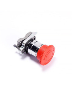 Przycisk grzybkowy fi 40mm, czerwony | Elektryka | Eshop Dopak | Wszystko dla Przemysłu