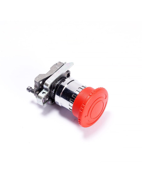 Przycisk grzybkowy fi 40mm, czerwony | Elektryka | Eshop Dopak | Wszystko dla Przemysłu
