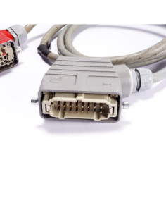 Złącze HARTING, zestaw kablowy dł. 2.2 m/18x0.5, złącze HAN 16A/16A | Przewody i Złącza | Eshop Dopak | Wszystko dla Przemysłu 2