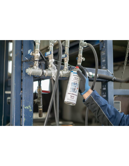 WEICON Leak Detection Spray viscous 400 ml przyczepny wykrywacz nieszczelności w instalacjach | Chemia techniczna | Eshop Dopak