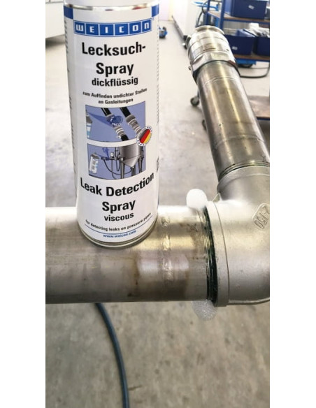 WEICON Leak Detection Spray viscous 400 ml przyczepny wykrywacz nieszczelności w instalacjach | Chemia techniczna | Eshop Dopak