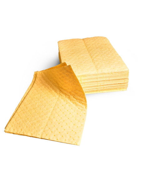 Sorbent jednowarstwowy, mata chemiczna 40 x 50 cm, 100 szt, 6 kg | Rozwiązania dla przemysłu | Sklep Eshop Dopak