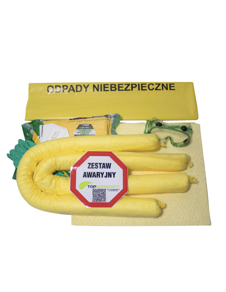 Zestaw sorbentów chemiczny ADR 25 litrów | Rozwiązania dla przemysłu | Sklep Eshop Dopak