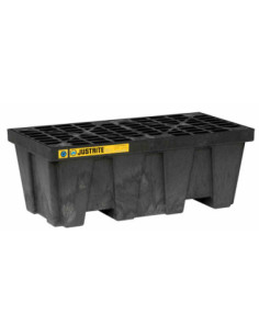 Wanna wychwytowa pod 2 beczki, kolor czarny, 1245 x 635 x 457 mm | Rozwiązania dla przemysłu | Sklep Eshop Dopak