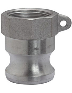 Złącze Camlock typu A z aluminium DN32, wtyk G 1 1/4 GW, A-125-AL