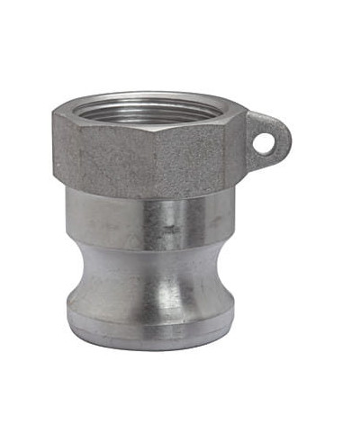 Złącze Camlock typu A z aluminium DN32, wtyk G 1 1/4 GW, A-125-AL