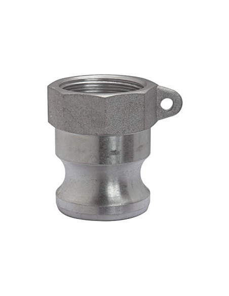 Złącze Camlock typu A z aluminium DN32, wtyk G 1 1/4 GW, A-125-AL