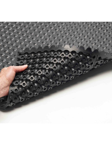 Mata ergonomiczna antyzmęczeniowa modułowa nitrylowa D62, 91 cm x 91 cm BL | Rozwiązania dla przemysłu | Sklep Eshop Dopak