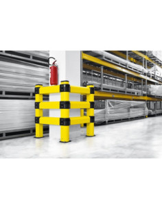Elastyczna bariera do ochrony kolumn TL2 1187 x 500 x 500 mm, duże natężenie ruchu | Rozwiązania dla przemysłu | Sklep Eshop Dop