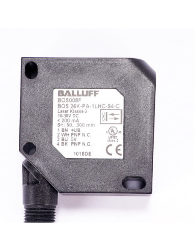 Czujnik optyczny, BOS 26K-PA-1HC-S4-C, BALLUFF | Automatyka | Eshop Dopak | Wszystko dla Przemysłu