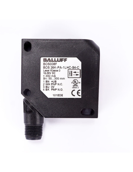 Czujnik optoelektryczny, BOS 26K-PA-1LHC-S4-C, BALLUFF | Automatyka | Eshop Dopak | Wszystko dla Przemysłu
