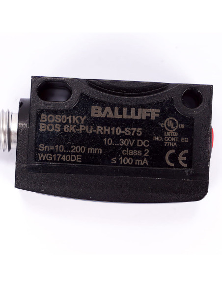 Czujnik optoelektroniczny odbiciowy, BOS 6K-PU-RH10-S75, BALLUFF | Automatyka | Eshop Dopak | Wszystko dla Przemysłu