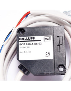 Czujnik fotoelektryczny, BOS 25K-1-B5-02, BALLUFF | Automatyka | Eshop Dopak | Wszystko dla Przemysłu 2