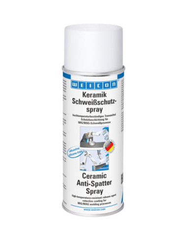 WEICON Anti-Spatter Spray Ceramic 400 ml powłoka ochronna w procesach spawania MIG/MAG | Chemia techniczna | Eshop Dopak