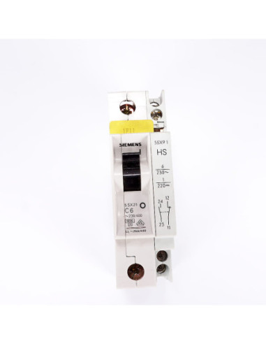 Wyłącznik nadprądowy, 5SX21 C6   5SX91, SIEMENS | Elektryka | Eshop Dopak | Wszystko dla Przemysłu