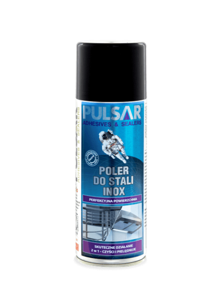 Pulsar Poler do stali inox 400ml aerozol | Chemia techniczna | Eshop Dopak