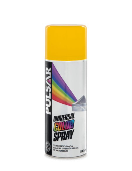 PULSAR Emalia farba żółta połysk 400ml | Chemia techniczna | Eshop Dopak