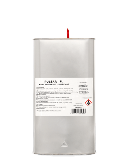 PULSAR RUST PENETRANT - LUBRICANT 5 L KANISTER | Chemia techniczna | Eshop Dopak